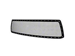 Rivet Style Upper Grille Insert; Black (10-13 Tundra)