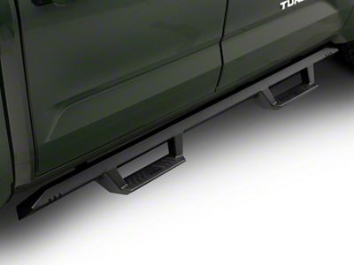 N-Fab EpYx Cab Length Nerf Side Step Bars; Textured Black (22-23 Tundra CrewMax)