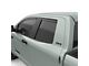 EGR In-Channel Window Visors; Front and Rear; Dark Smoke (07-21 Tundra Double Cab)