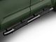Rough Country Oval Nerf Side Step Bars; Black (22-24 Tundra CrewMax)