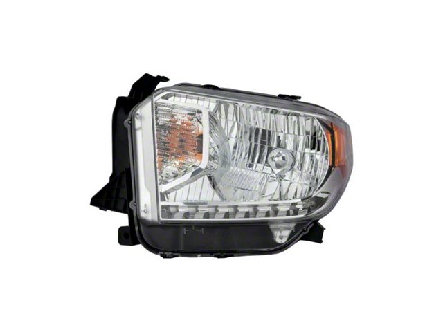 CAPA Replacement Halogen Headlight; Driver Side (14-17 Tundra Limited, SR & SR5 w/ Level Adjuster)