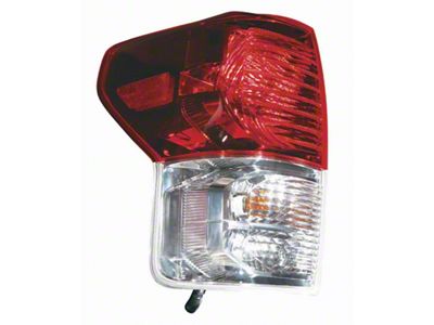 CAPA Replacement Tail Light; Driver Side (10-13 Tundra)