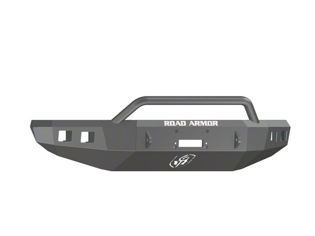 Road Armor Stealth Winch Front Bumper with Pre-Runner Guard; Satin Black (14-21 Tundra)