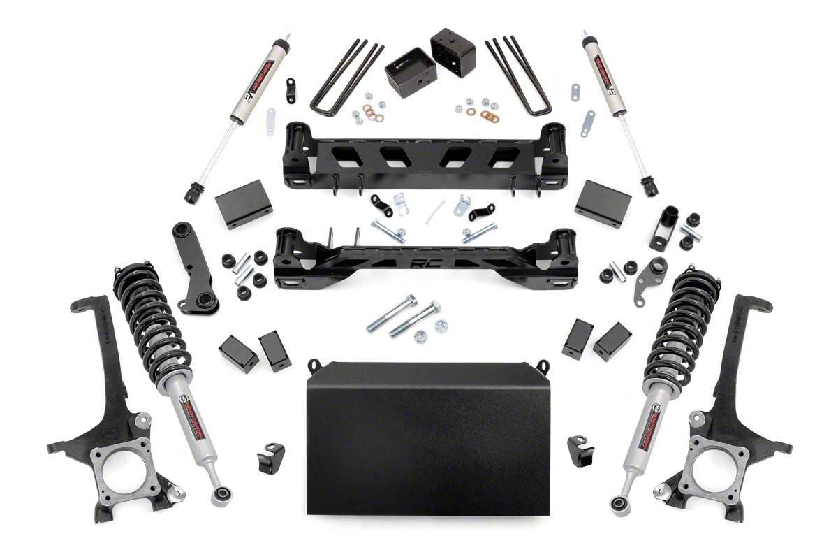 Rough Country Tundra 6-Inch Suspension Lift Kit with Lifted N3 Struts ...