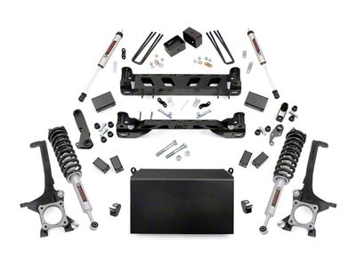 Rough Country 6-Inch Suspension Lift Kit with Lifted N3 Struts and V2 Monotube Shocks (16-21 4WD Tundra, Excluding TRD Pro)