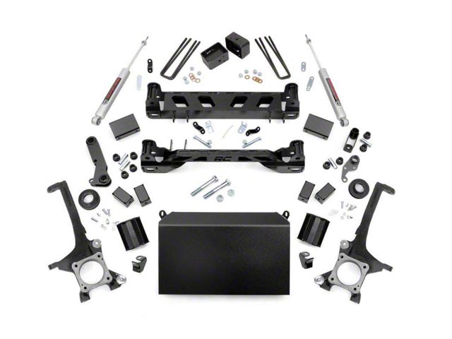 Rough Country 6-Inch Suspension Lift Kit with Premium N3 Shocks (07-15 Tundra)