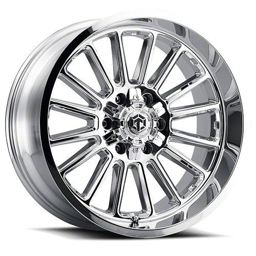 Terra Offroad TR-8 Chrome 5-Lug Wheel; 20x10; -25mm Offset (14-21 Tundra)