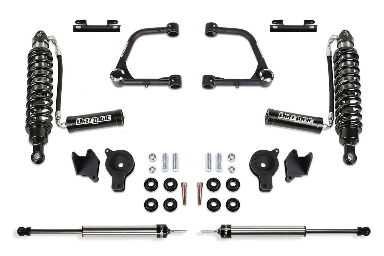 Fabtech Tundra 3-Inch Uniball Upper Control Arm Lift Kit with Rear Air ...