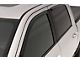 In-Channel Ventvisor Window Deflectors; Front and Rear; Dark Smoke (22-24 Tundra Double Cab)