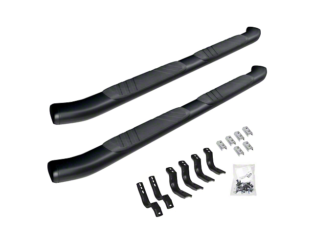 5-Inch OE Xtreme Composite Side Step Bars; Black (22-23 Tundra CrewMax)