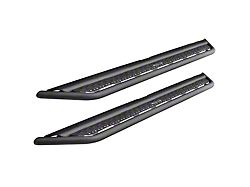 Dominator Extreme D6 Side Step Bars; Textured Black (07-21 Tundra Double Cab)