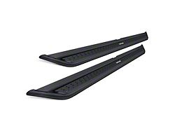 Dominator Extreme DSS Slider Side Step Bars; Textured Black (22-23 Tundra Double Cab)