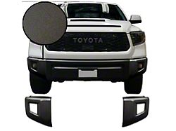 Front Bumper Cover; Not Pre-Drilled for Front Parking Sensors; Textured Black (14-21 Tundra)