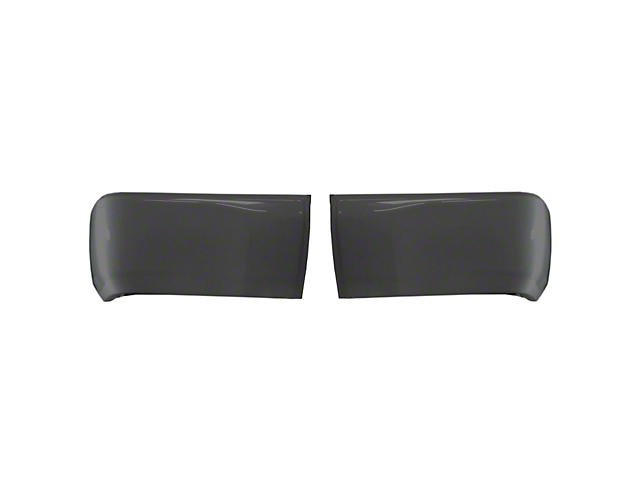 Rear Bumper Covers; Paintable ABS (14-21 Tundra)