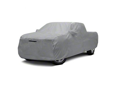 Covercraft Custom Car Covers 5-Layer Softback All Climate Car Cover; Gray (07-21 Tundra)