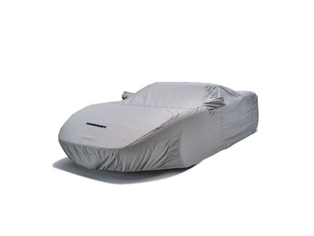 Covercraft Custom Car Covers Polycotton Car Cover; Gray (22-24 Tundra)