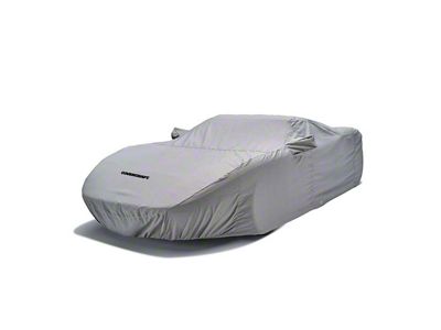 Covercraft Custom Car Covers Polycotton Car Cover; Gray (22-23 Tundra)