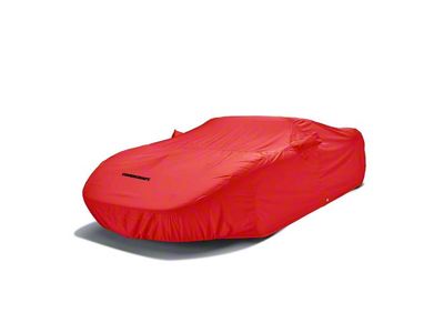 Covercraft Custom Car Covers WeatherShield HP Car Cover; Red (22-24 Tundra)