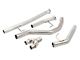 RedRock Single Exhaust System with Black Tip; Side Exit (09-21 5.7L Tundra)