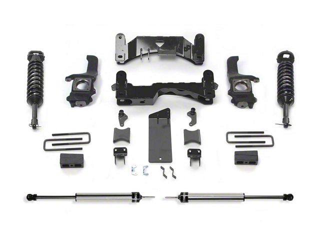 Fabtech 4-Inch Performance Lift System with Dirt Logic 2.5 Coil-Overs and Dirt Logic 2.25 Shocks (16-21 Tundra TRD Pro)