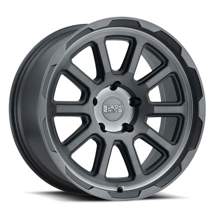 Black Rhino Chase Brushed Gunmetal 5-Lug Wheel; 17x8.5; 10mm Offset (14-21 Tundra)