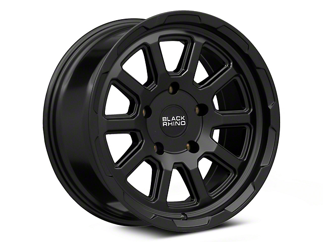 Black Rhino Chase Matte Black 5-Lug Wheel; 17x8.5; 10mm Offset (14-21 Tundra)