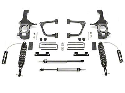 Fabtech 4-Inch Uniball Upper Control Arm Lift System with Dirt Logic 2.5 Reservoir Coil-Overs and Dirt Logic Shocks (16-21 Tundra, Excluding TRD Pro)