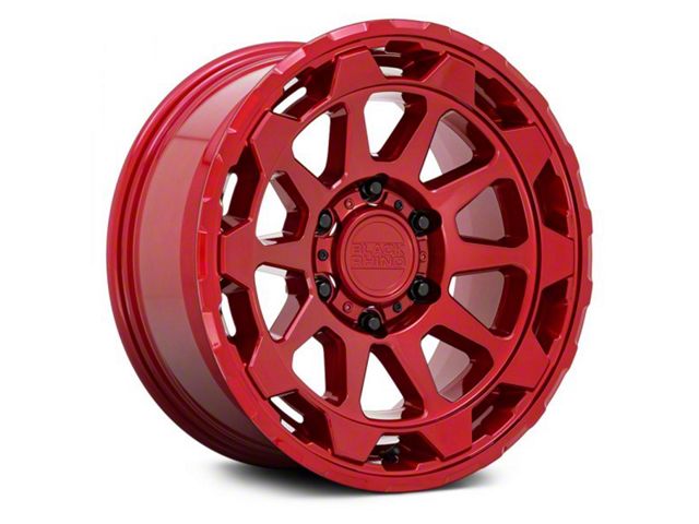 Black Rhino Rotor Candy Red 5-Lug Wheel; 18x9; 12mm Offset (14-21 Tundra)