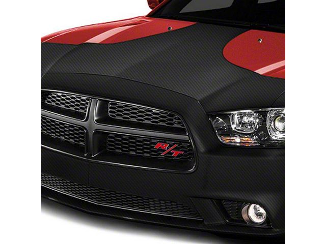 Covercraft Colgan Custom Full Front End Bra with License Plate Opening; Carbon Fiber (22-24 Tundra w/ Front Parking Sensors, Excluding TRD Pro)