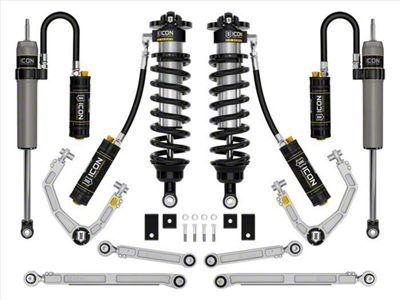 ICON Vehicle Dynamics 1.25 to 3.25-Inch 3.0 Suspension Lift System with Billet Upper Control Arms; Stage 1 (22-23 Tundra w/o Load Leveling System, Excluding TRD Pro)