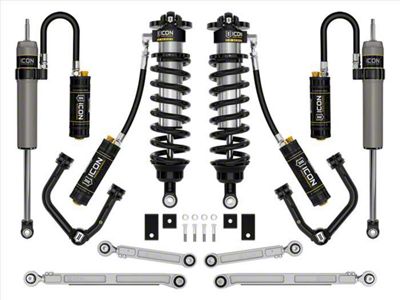 ICON Vehicle Dynamics 2 to 3.25-Inch 3.0 Suspension Lift System with Billet Upper Control Arms; Stage 1 (22-24 Tundra w/o Load-Leveling Air System, Excluding TRD Pro)