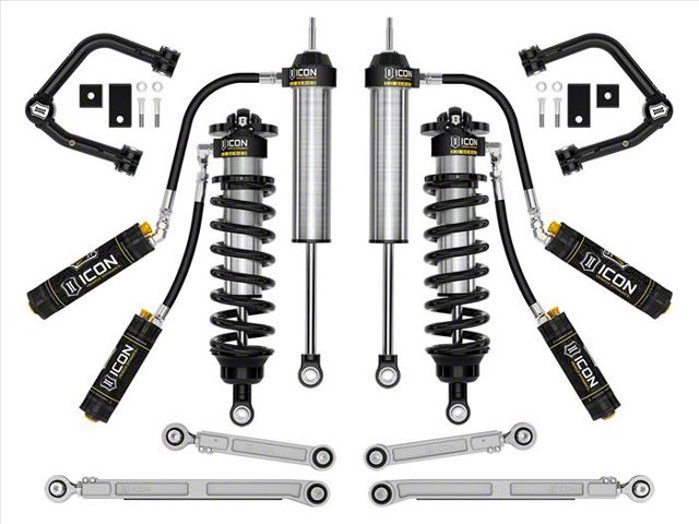 ICON Vehicle Dynamics 2 to 3.25-Inch 3.0 Suspension Lift System with Billet Upper Control Arms; Stage 2 (22-24 Tundra w/o Load-Leveling Air System, Excluding TRD Pro)
