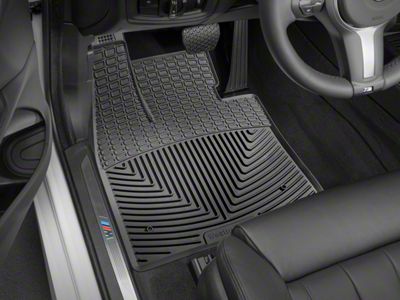 Weathertech All-Weather Front Rubber Floor Mats; Black (22-23 Tundra)