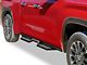 Drop Down Style Nerf Side Step Bars; Matte Black (22-24 Tundra Double Cab)
