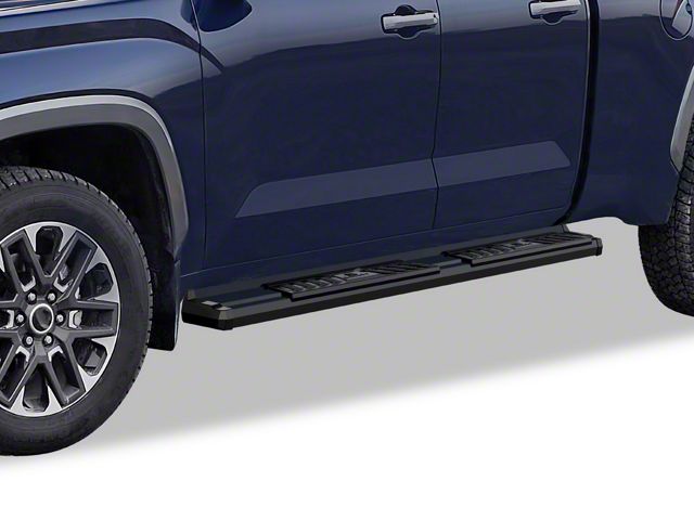 OE Style Running Boards; Black (22-24 Tundra Double Cab)