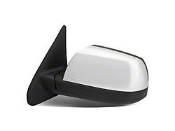 Manual Towing Mirror; Driver Side; Chrome (07-16 Tundra)