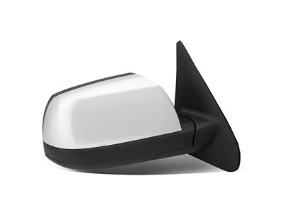 Manual Towing Mirror; Passenger Side; Chrome (07-16 Tundra)