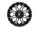 Fuel Wheels Nutz Matte Black Machined 6-Lug Wheel; 18x9; 20mm Offset (22-24 Tundra)