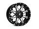 Fuel Wheels Nutz Matte Black Machined 6-Lug Wheel; 18x9; 20mm Offset (22-24 Tundra)