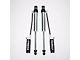 RSO Suspension 2.5 Adjustable Remote Reservoir Rear Shocks for 1 to 3-Inch Lift (07-21 Tundra)