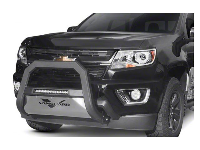 Optimus Bull Bar with Stainless Steel Skid Plate and 18-Inch LED Light Bar; Black (07-21 Tundra, Excluding TRD)