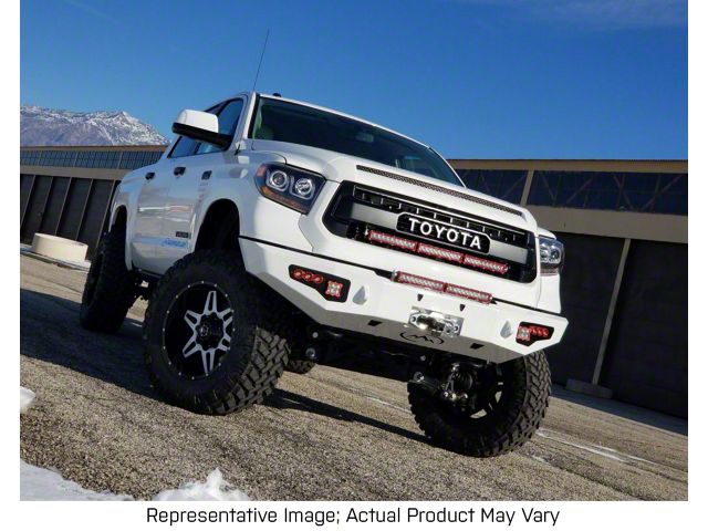 Expedition One Storm Trooper Front Bumper; Bare Metal (14-21 Tundra)