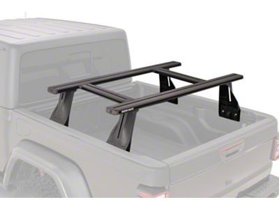 Rhino-Rack Reconn-Deck 2-Bar Bed System with 2-NS Bars (07-24 Tundra Double Cab w/ 6-1/2-Foot & 8-Foot Bed & Deck Rail System; 22-24 Tundra CrewMax w/ 6-1/2-Foot Bed & Deck Rail System)