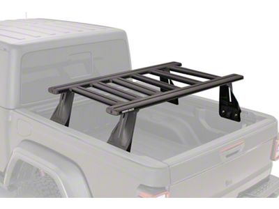 Rhino-Rack Reconn-Deck 2-Bar Bed System with 6-NS Bars (07-24 Tundra Double Cab w/ 6-1/2-Foot & 8-Foot Bed & Deck Rail System; 22-24 Tundra CrewMax w/ 6-1/2-Foot Bed & Deck Rail System)