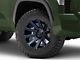 Fuel Wheels Contra Gloss Black with Blue Tinted Clear 6-Lug Wheel; 18x9; -12mm Offset (22-24 Tundra)