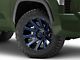Fuel Wheels Contra Gloss Black with Blue Tinted Clear 6-Lug Wheel; 20x10; -19mm Offset (22-24 Tundra)