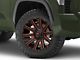 Fuel Wheels Contra Gloss Black with Red Tinted Clear 6-Lug Wheel; 20x10; -19mm Offset (22-24 Tundra)