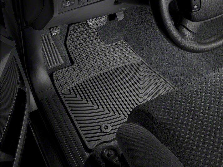 Weathertech Tundra All-Weather Front Rubber Floor Mats; Black W265 (12