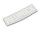 SEC10 RedRock Fender Decal; White (Universal; Some Adaptation May Be Required)