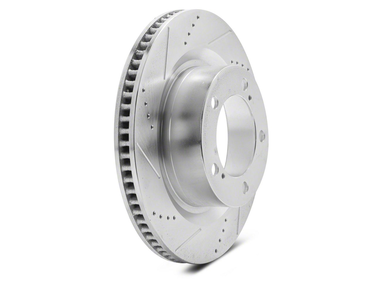 C&L Tundra Super Sport HD CrossDrilled and Slotted 5Lug Rotors; Front Pair TU26231 (0721